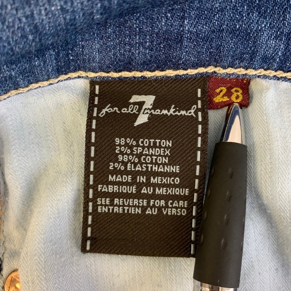 7 For All Mankind Straight Leg EUC - Picture 8 of 8